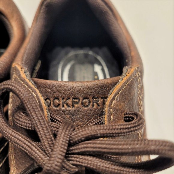 Womens size 7 ROCKPORT XCS leather (with HYDRO SHIELD) waterproof hiking shoes - Picture 4 of 9